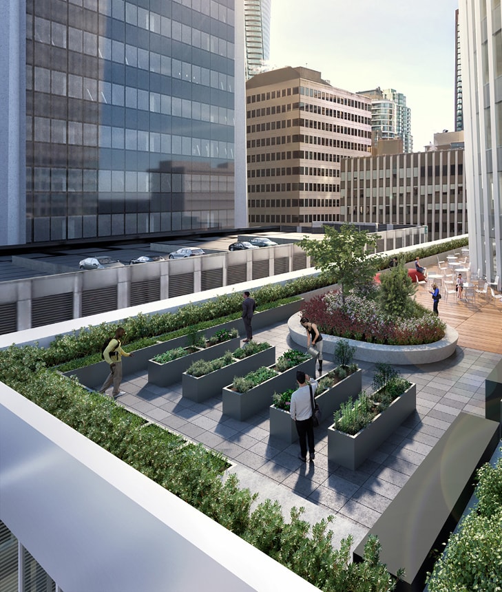 Green spaces for easy access to the outdoors