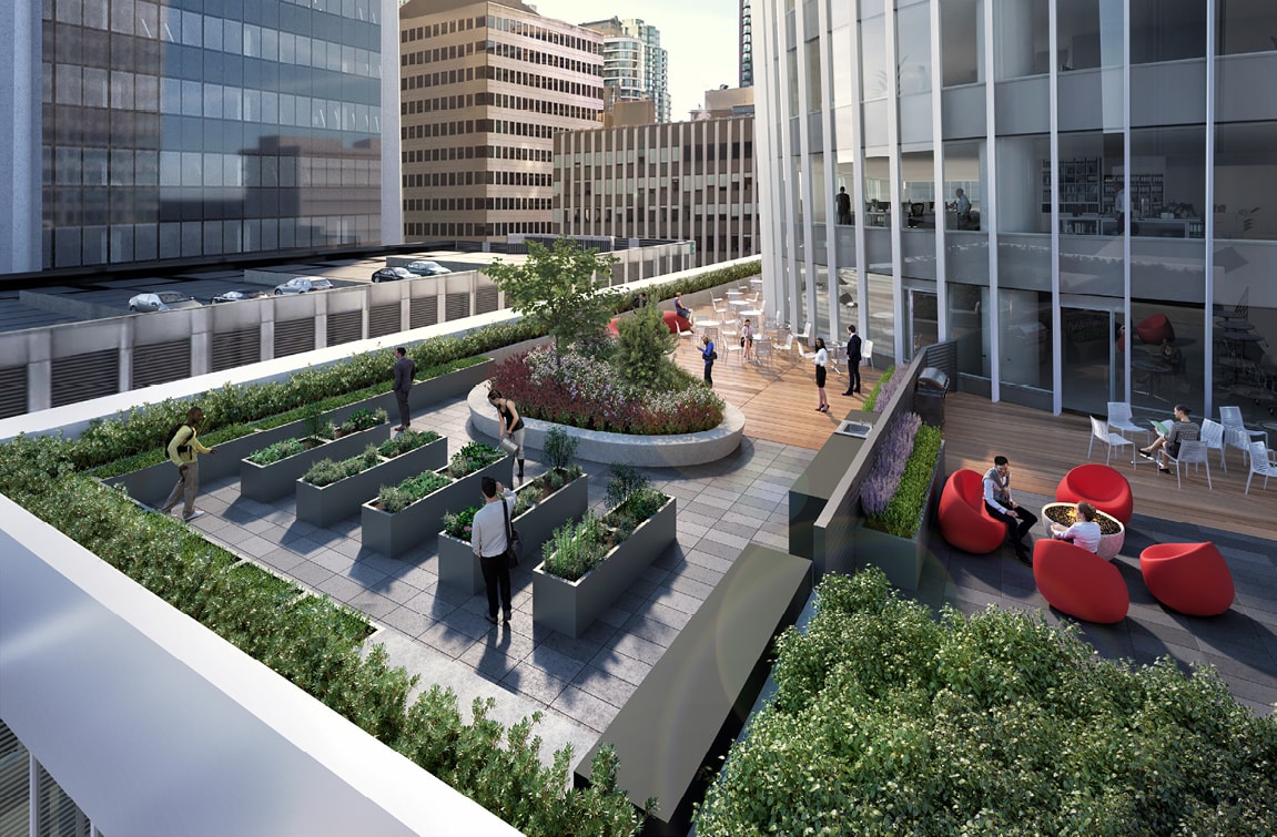Green spaces for easy access to the outdoors