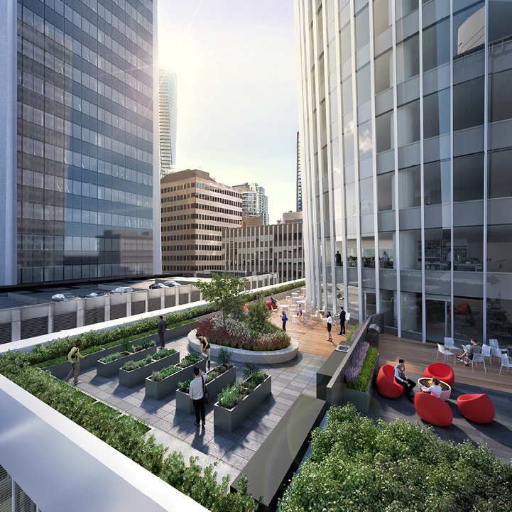 Green spaces for easy access to the outdoors